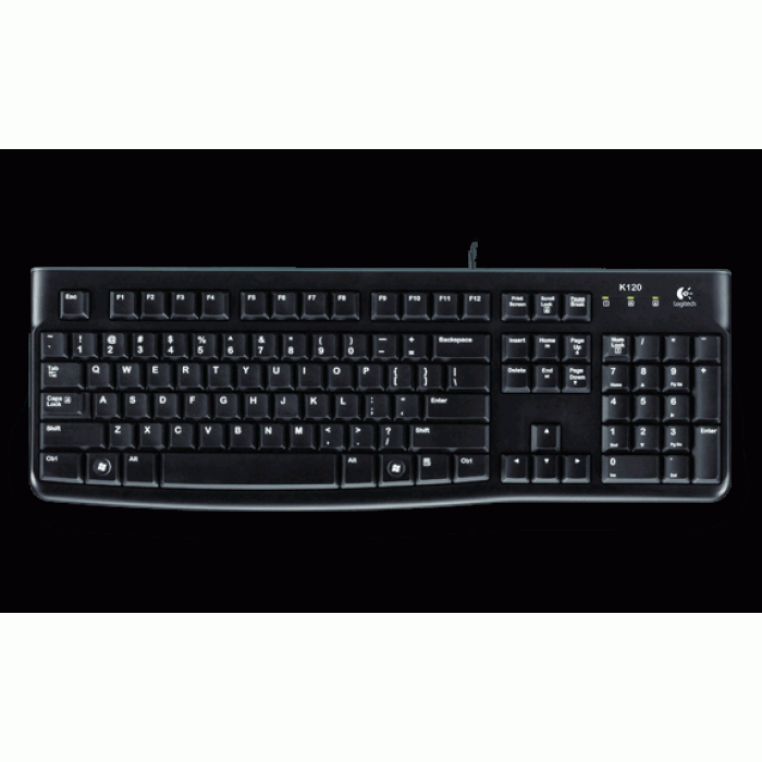 LOGITECH K120 KLAVYE Q TR SIYAH 920-002505