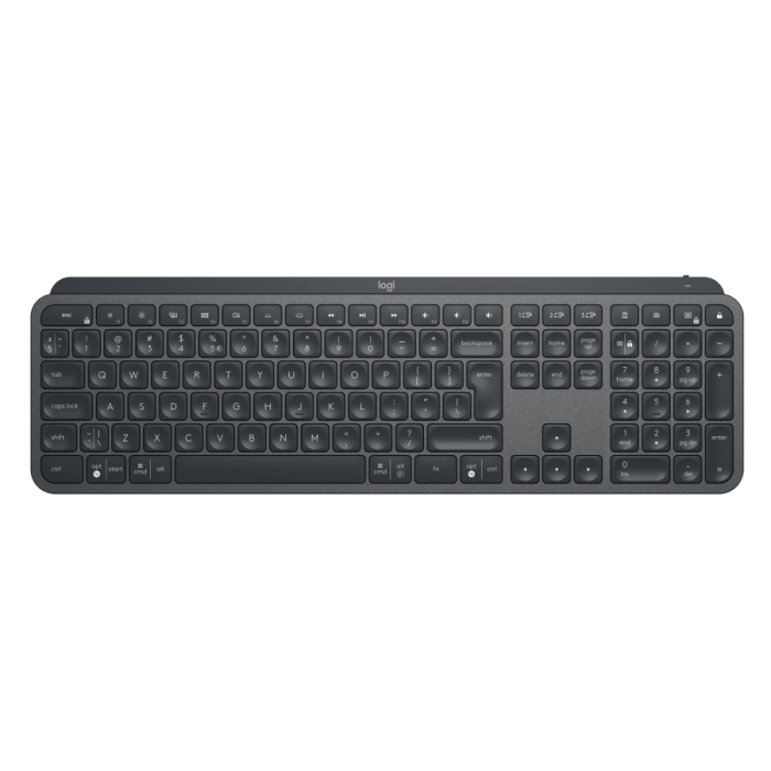 LOGITECH MX KEYS GELİŞMİŞ KABLOSUZ KLAVYE (TÜRKÇE TUŞ DİZİMİ) - SİYAH 920-010087