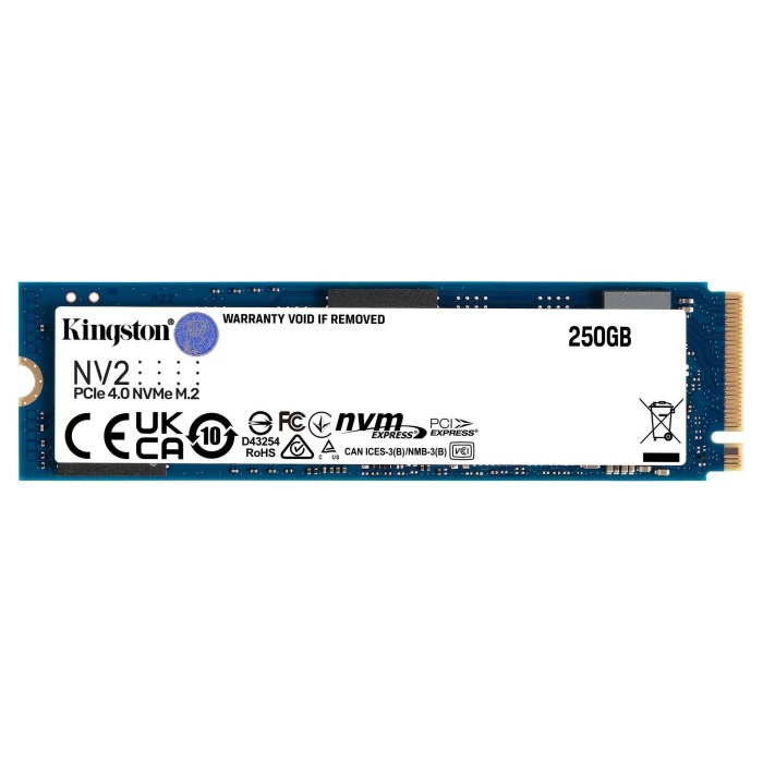 250GB KINGSTON NV2 SNV2S/250G 3000/1300MB/s M.2 NVMe SSD