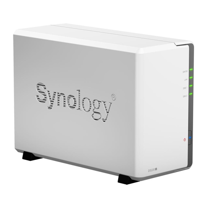 SYNOLOGY DS220J 2 YUVALI 512MB NAS DEPOLAMA ÜNİTESİ