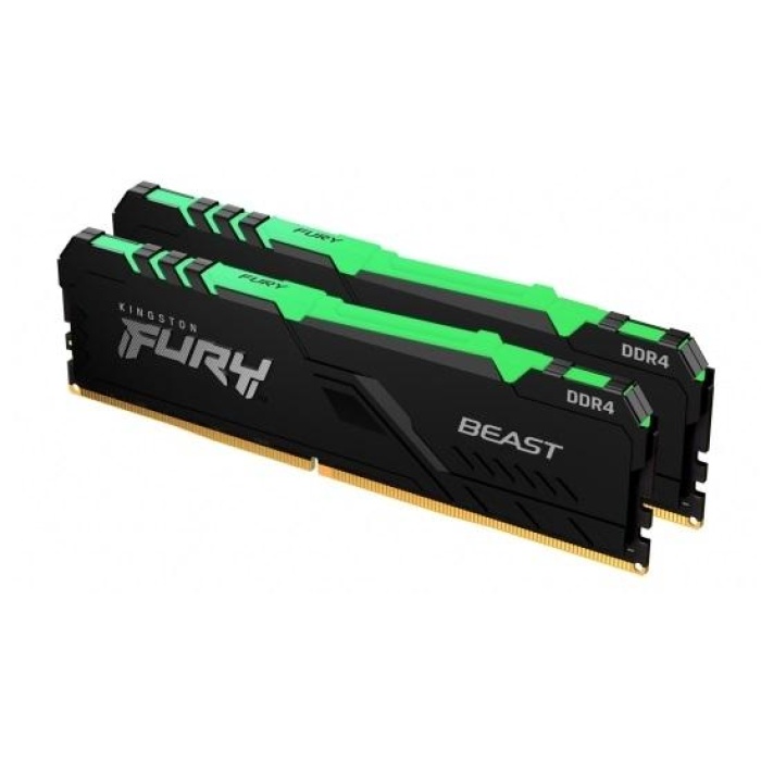 16GB KINGSTON FURY Beast RGB DDR4 3600Mhz KF436C17BBAK2/16 2x8G