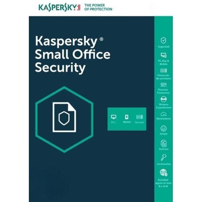 KASPERSKY SMALL OFFICE 1S+10K(1SERVER+10K MD) 1 YIL