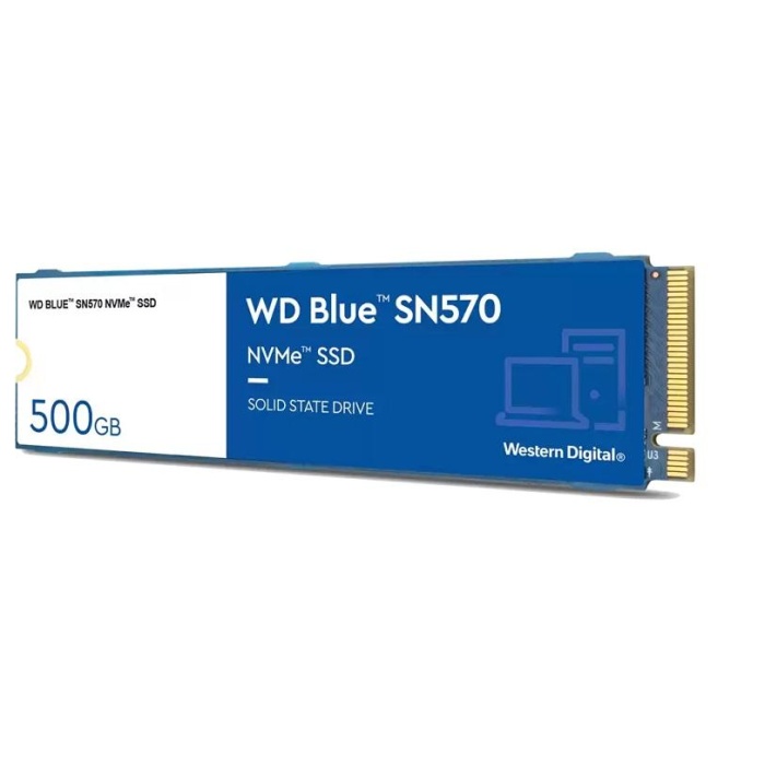 500GB WD BLUE SN570 M.2 NVMe 3500/2300MB/s WDS500G3B0C SSD