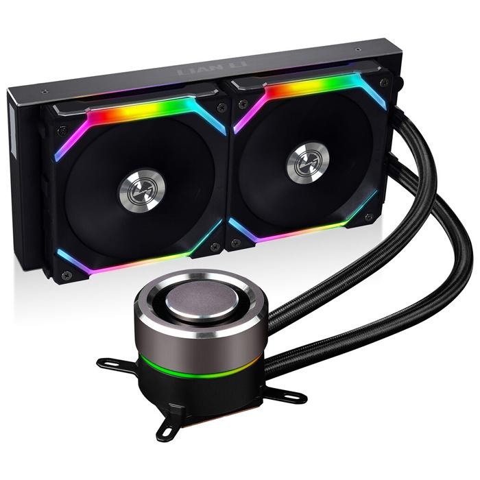 Lian Li Galahad AIO 240 UNI Fan SL Edition Black 240mm RGB Siyah İşlemci Sıvı Soğutucu