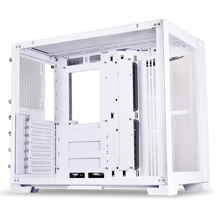 Lian Li O11 Dynamic Mini Snow White O11D MINI-S Temperli Cam USB 3.1 Type-C Beyaz ATX Mini-Tower Gaming Kasa
