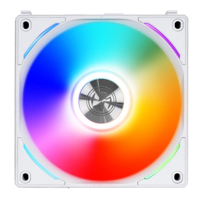 Lian Li UNI Fan AL120 White AL120-1W 1x120mm RGB PWM Beyaz Kasa Fanı