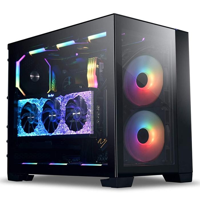 LIAN LI O11DMINI-1X-4 GEN4X16 DİKEY SİYAH GPU KİTİ