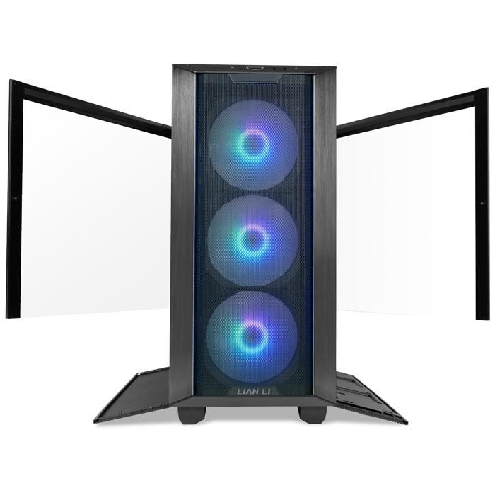 LIAN LI LANCOOL III MID-TOWER RGB BLACK E-ATX KASA