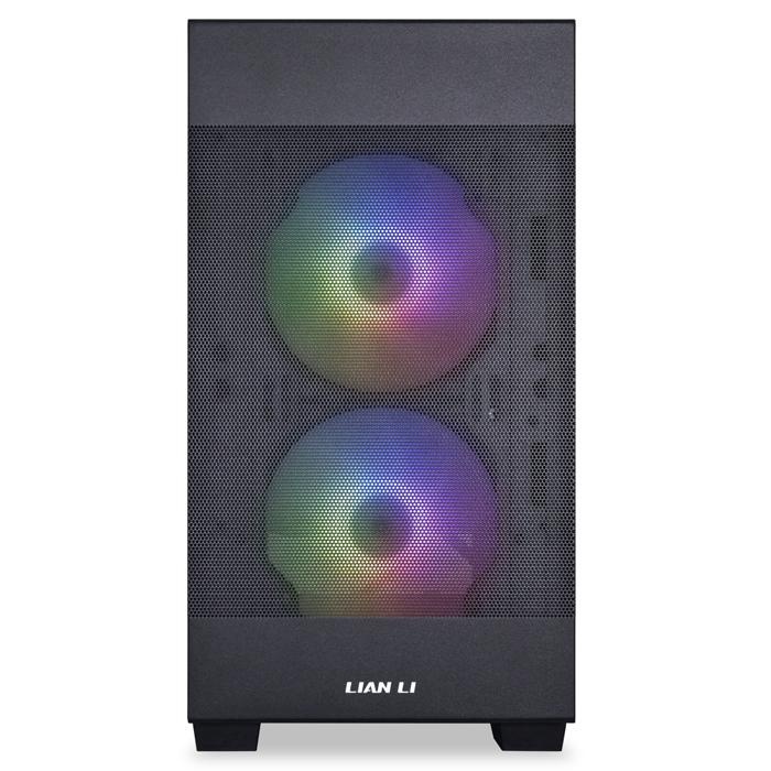 Lian Li Lancool 205M Mesh Black 2x140mm ARGB Fan Temperli Cam USB 3.0 Mesh Siyah mATX Mid-Tower Gaming Kasa
