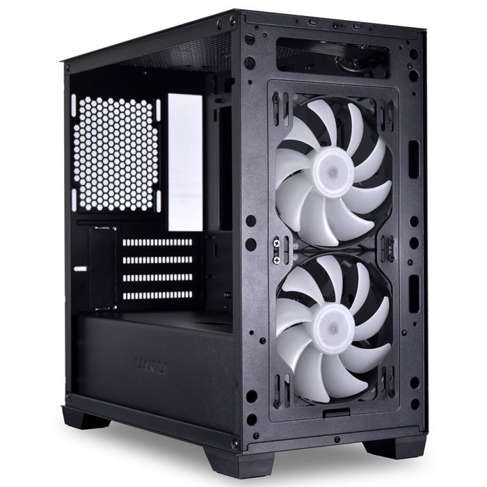 Lian Li Lancool 205M Mesh Black 2x140mm ARGB Fan Temperli Cam USB 3.0 Mesh Siyah mATX Mid-Tower Gaming Kasa