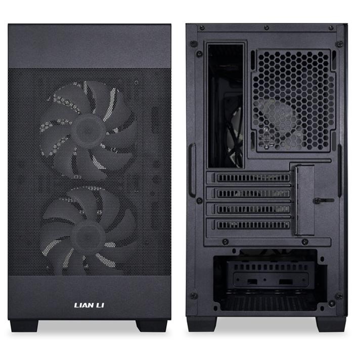 Lian Li Lancool 205M Mesh Black 2x140mm ARGB Fan Temperli Cam USB 3.0 Mesh Siyah mATX Mid-Tower Gaming Kasa