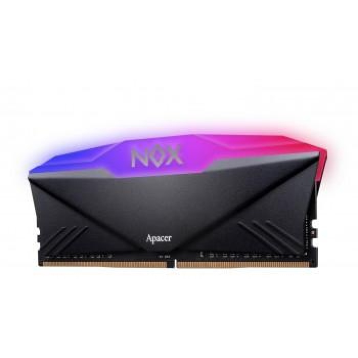 Apacer NOX RGB AURA Black 8GB 3200Mhz CL16 DDR4 Gaming Ram (AH4U08G32C28YNBAA-1)