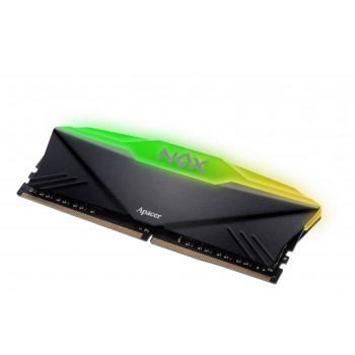 Apacer NOX RGB AURA Black 8GB 3200Mhz CL16 DDR4 Gaming Ram (AH4U08G32C28YNBAA-1)