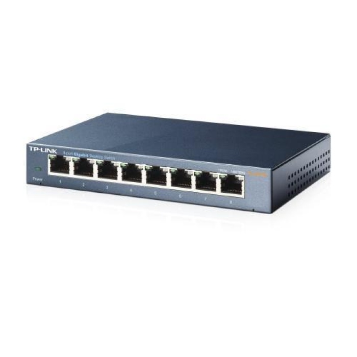 TP-LINK TL-SG108 8PORT 10/100/1000 YÖNETİLEMEZ SWITCH