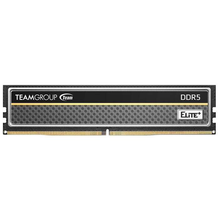 Team Elite Plus Black 16 GB (2x8GB) 4800MHz DDR5 CL40 U-DIMM RAM (TPBD516G4800HC40DC016)