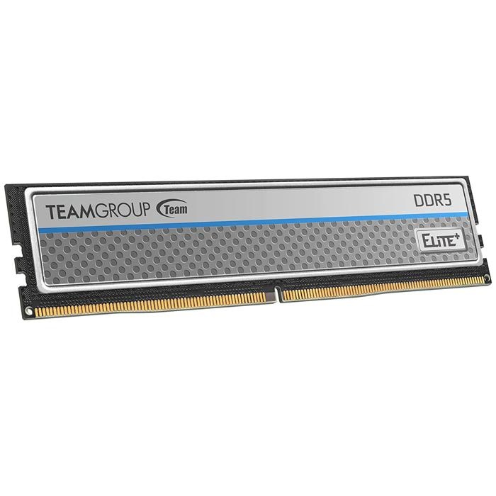 Team Elite Plus Silver 16 GB (1x16GB) 4800 Mhz DDR5 CL40 U-DIMM RAM (TPSD516G4800HC4001)