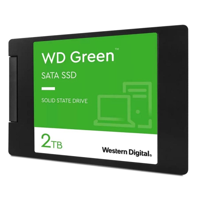 2TB WD GREEN 2.5 545/465MB/s WDS200T2G0A SSD