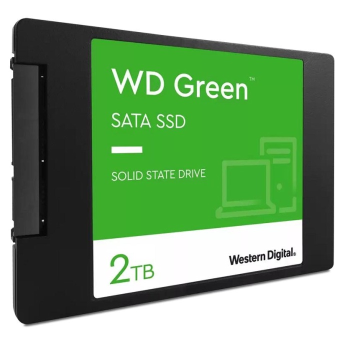 2TB WD GREEN 2.5 545/465MB/s WDS200T2G0A SSD