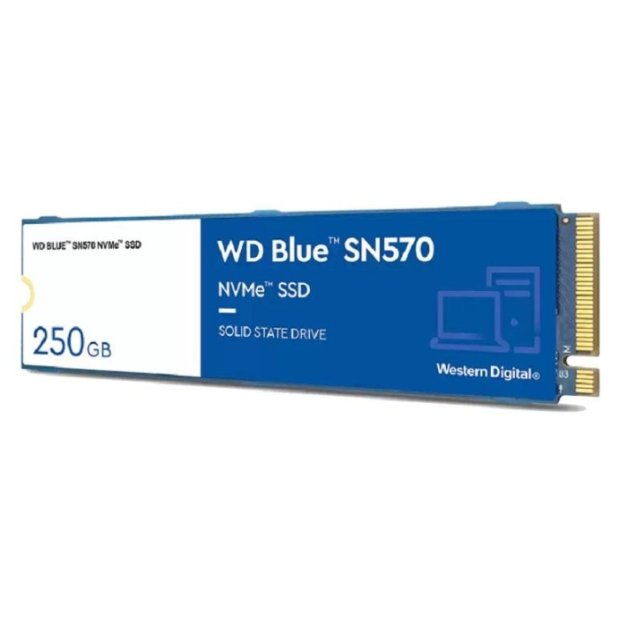 250GB WD BLUE SN570 M.2 NVMe 3300/1200MB/s WDS250G3B0C SSD