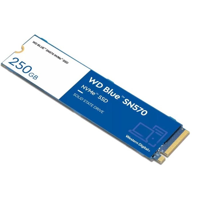 250GB WD BLUE SN570 M.2 NVMe 3300/1200MB/s WDS250G3B0C SSD