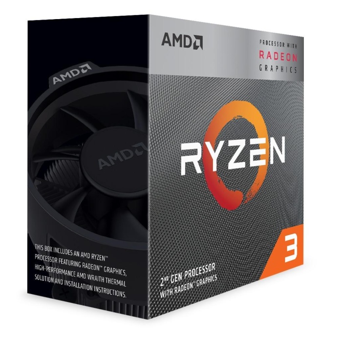 AMD RYZEN 3 3200G 3.60GHZ 6MB AM4 FANLI