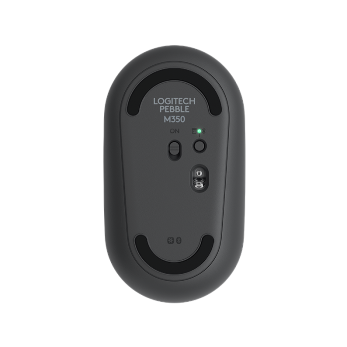 LOGITECH M350 PEBBLE WIRELESS GRAPHITE 910-005718