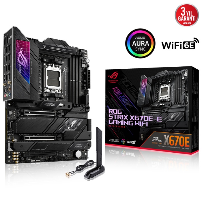 ASUS ROG STRIX X670E-E GAMING WIFI AM5 DDR5