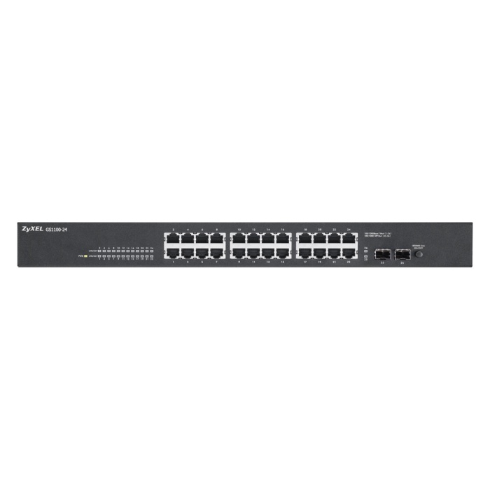 ZYXEL GS1100-24 24 PORT GIGABIT YÖNETİLEMEZ  SWITCH 2SFP