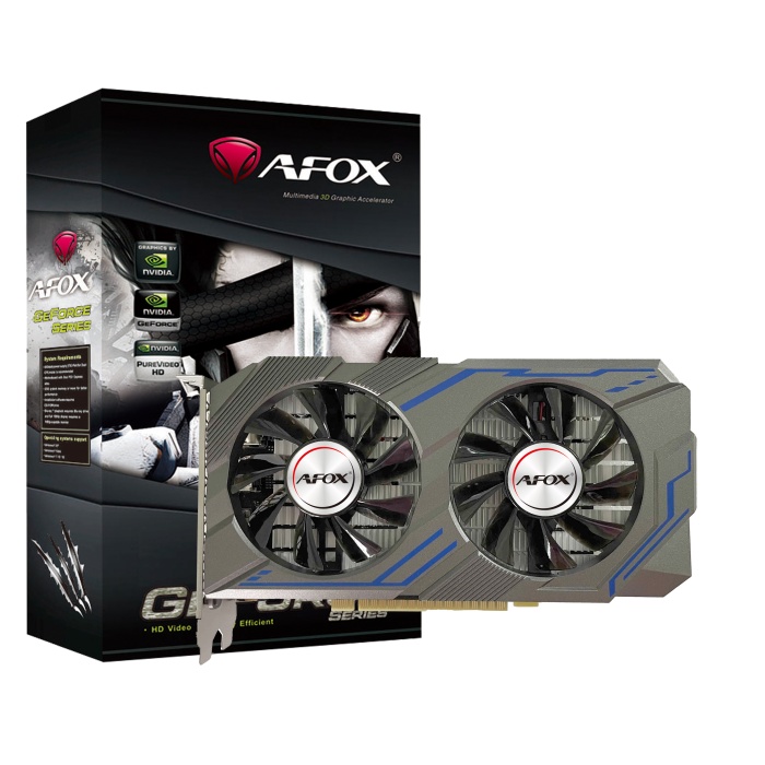 AFOX GEFORCE GTX1650 4GB GDDR6 128Bit (AF1650-4096D6H1-V4)