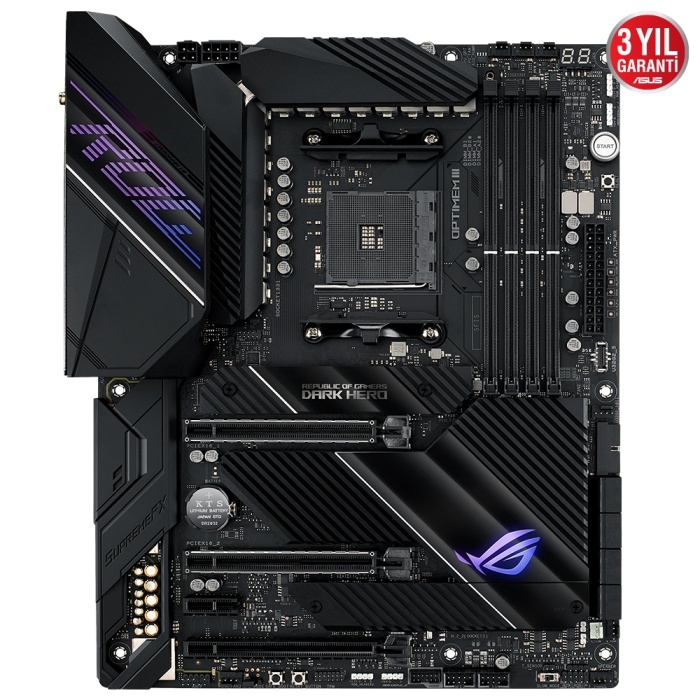 ASUS ROG CROSSHAIR VIII DARK HERO DDR4 4866MHz (OC) AM4