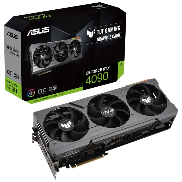 ASUS TUF-RTX4090-O24G-GAMING 24GB GDDR6X HDMI DP 384Bit