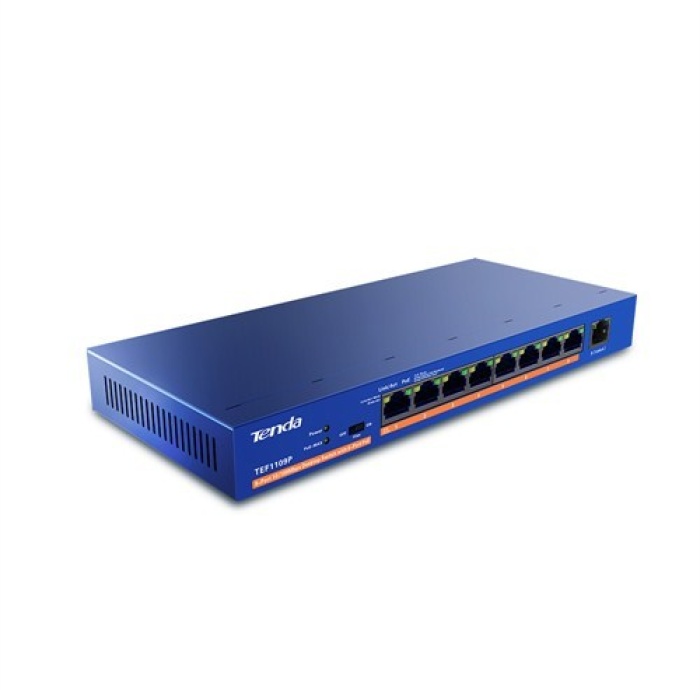 TENDA TEF1109P 9PORT 10/100 YÖNETİLEMEZ POE SWITCH