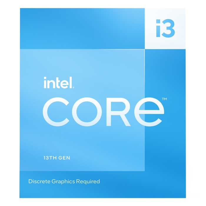 INTEL CORE i3-13100F 3.40GHz 12MB 1700p 13. NESIL