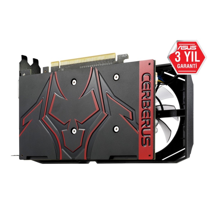 ASUS CERBERUS-GTX1050TI-O4G 4GB DDR5 HDMI DP DVI 128BİT