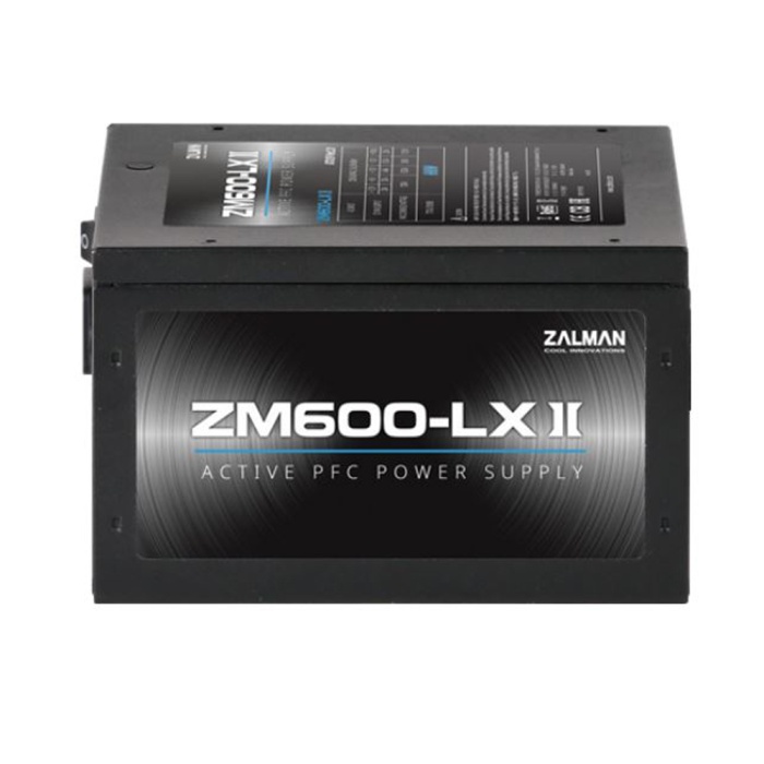 ZALMAN ZM600-LXII POWER SUPPLY 600W 120mm FANLI