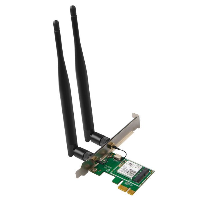 TENDA E30 AX3000 Wi-Fi 6 Bluetooth 5 PCIe Adaptör