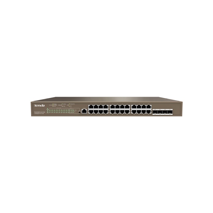 TENDA TEG5328P-24 24 PORT 10/100/1000 MBPS YÖNETİLEBİLİR