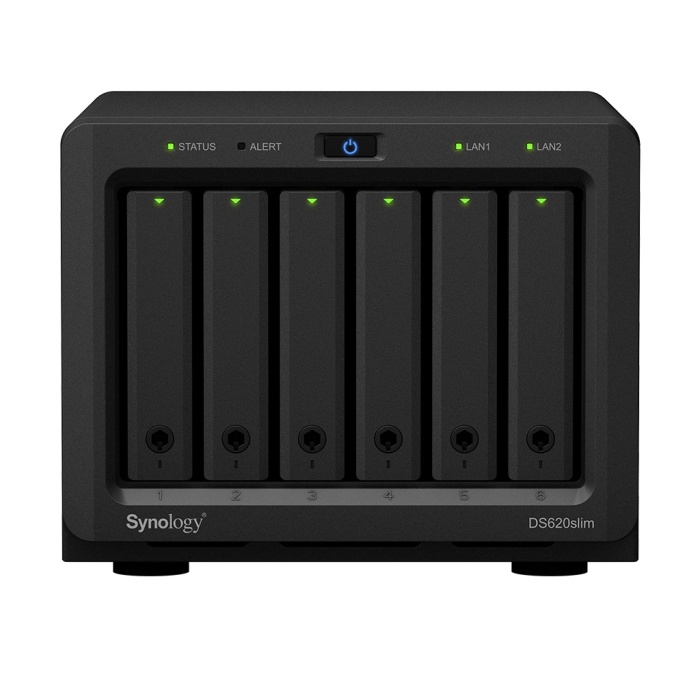 SYNOLOGY DS620SLIM 6 YUVALI 2 GB NAS DEPOLAMA ÜNİTESİ