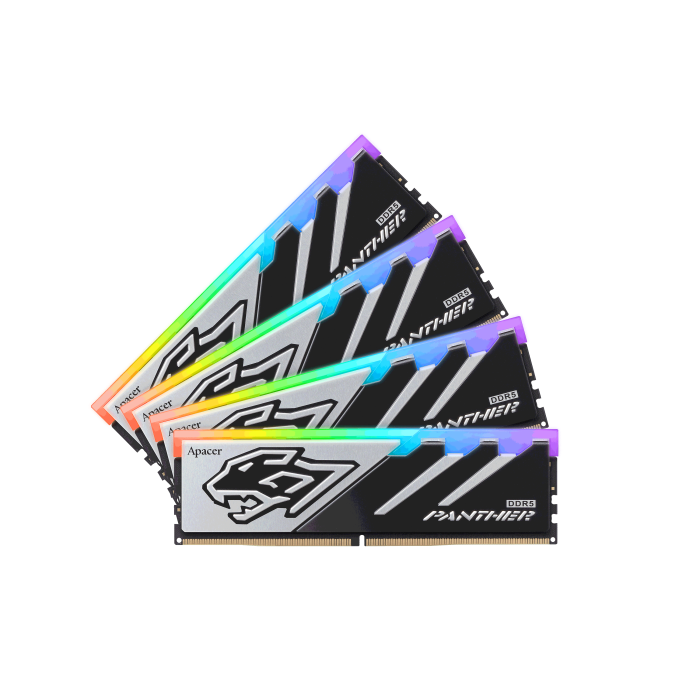 Apacer Panther RGB 32GB (2x16GB) 5200MHz CL38 DDR5 Gaming Ram (AH5U32G52C5029BAA-2)