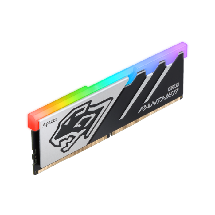 Apacer Panther RGB 16B (1x16GB) 5200MHz CL38 DDR5 Gaming Ram (AH5U16G52C5029BAA-1)