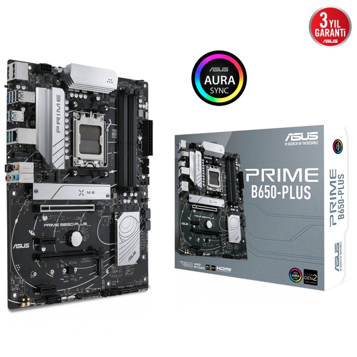 ASUS PRIME B650-PLUS DDR5 6400(OC) Mhz ATX AM5