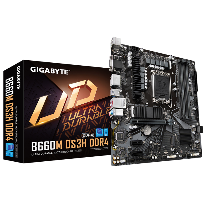 GIGABYTE B660M DS3H DDR4 5333Mhz HDMI mATX 1700p