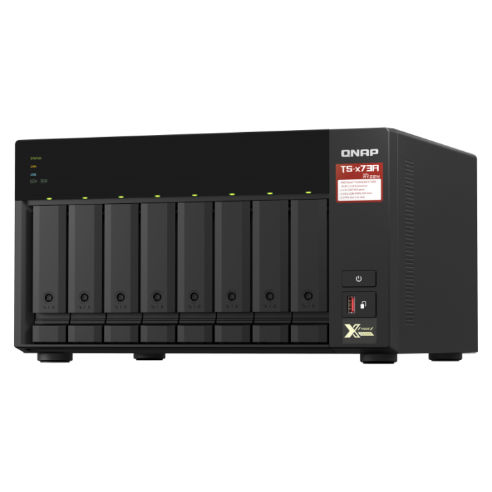 QNAP TS-873A 8 YUVALI 8GB NAS DEPOLAMA ÜNİTESİ