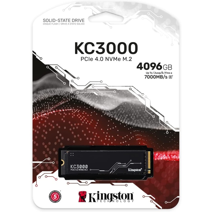 4TB KINGSTON KC3000 PCIe 4.0 SKC3000D/4096G