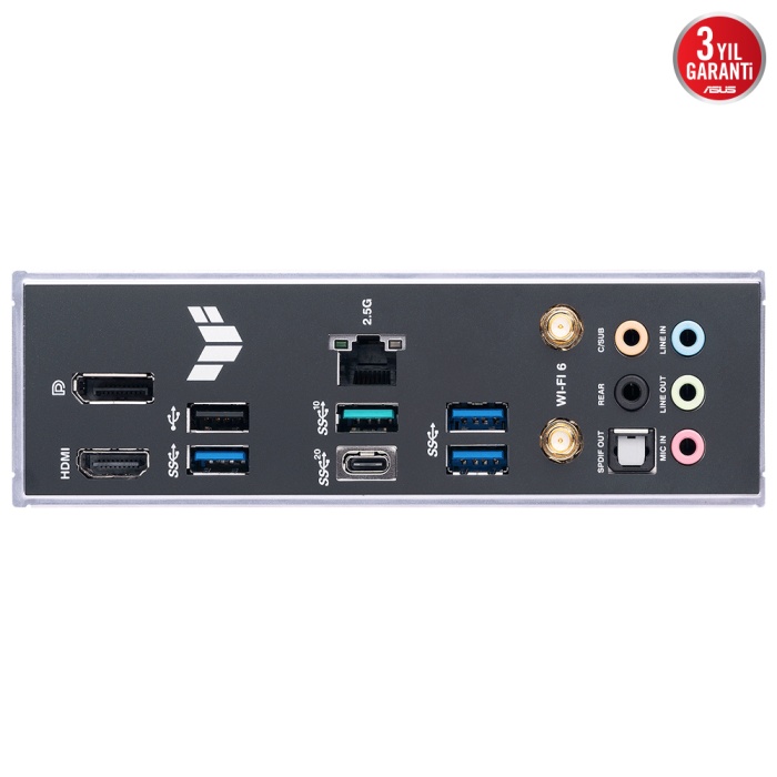 ASUS TUF GAMING B760-PLUS WIFI DDR4 5333Mhz(OC) M.2 HDMI DP mATX 1700p