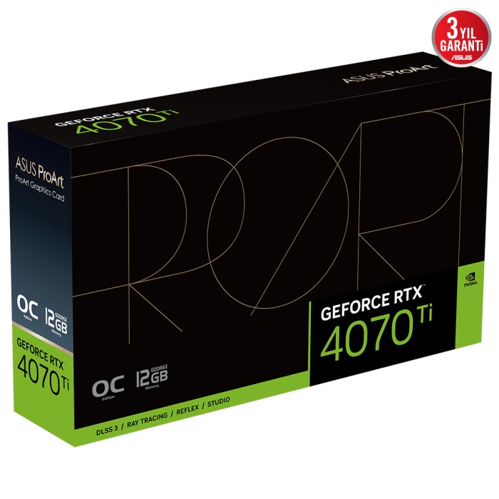 ASUS PROART-RTX4070TI-O12G GAMING 12GB GDDR6X 192Bit