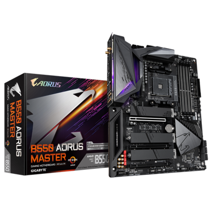 GIGABYTE B550 AORUS MASTER DDR4 4000(OC) HDMI AM4