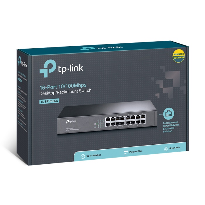 TP-LINK TL-SF1016DS 16 PORT 10/100 SWITCH
