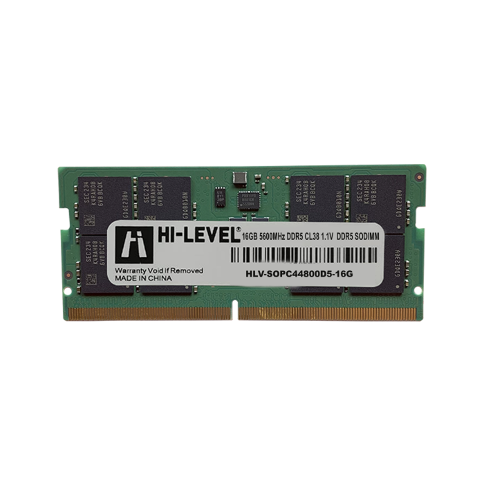 16GB DDR5 5600Mhz SODIMM 1.1 HLV-SOPC44800D5-16G