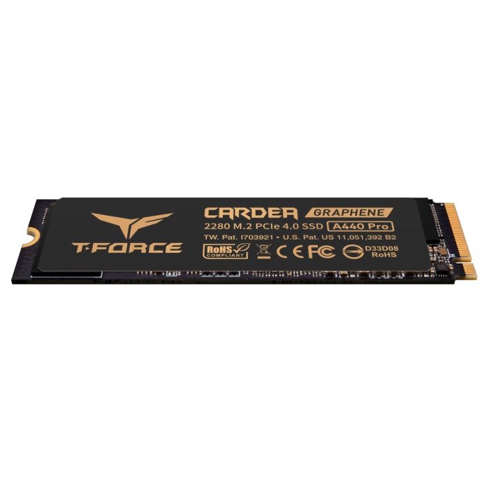 Team T-Force CARDEA Graphene A440 PRO 1TB M.2 Gen4x4 7200/6000 MB/s SSD Disk (TM8FPR001T0C129)